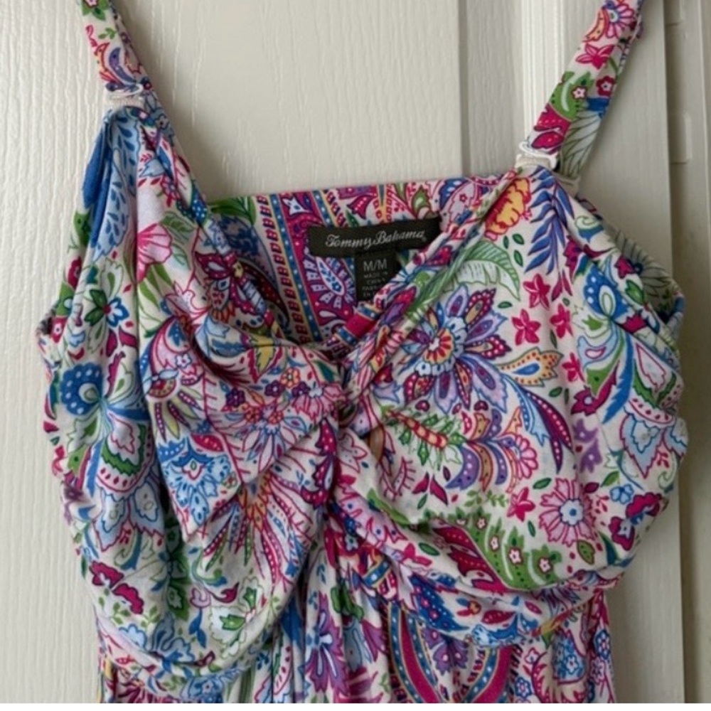 Tommy Bahama Colorful Maxi Dress-Size M - Picture 3 of 3